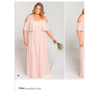 Show me you mumu bridesmaid dress